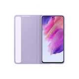 Samsung Original Galaxy S21 FE Etui Smart Clear View Cover Lavendel