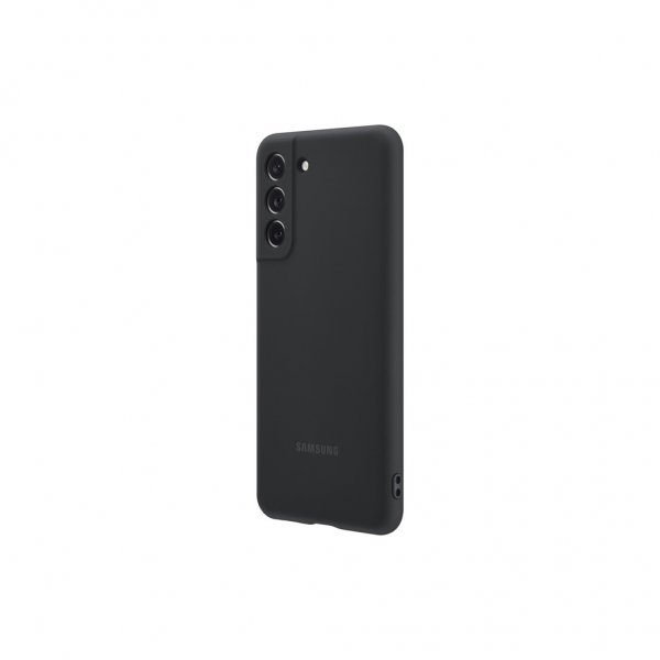 Samsung Original Galaxy S21 FE Skal Silikone Cover Sort