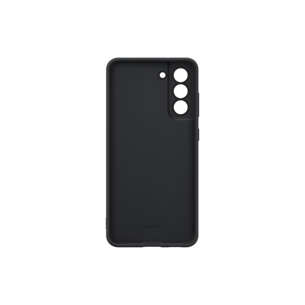Samsung Original Galaxy S21 FE Skal Silikone Cover Sort