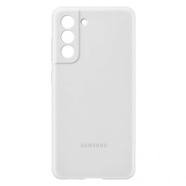 Samsung Original Galaxy S21 FE Cover Silikone Hvid