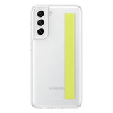 Samsung Original Galaxy S21 FE Cover Slim Strap Hvid