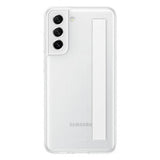 Samsung Original Galaxy S21 FE Cover Slim Strap Hvid