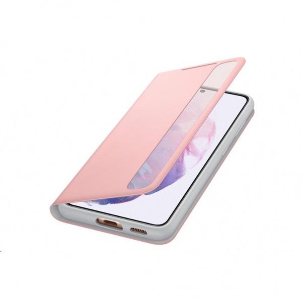 Samsung Original Galaxy S21 Cover Smart Clear View Cover Pink