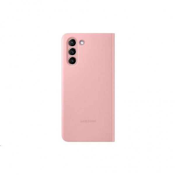 Samsung Original Galaxy S21 Plus Cover Smart Clear View Cover Rosa