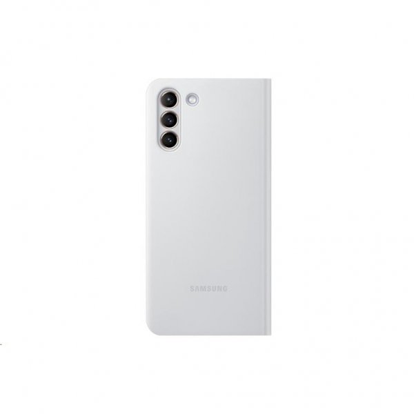 Samsung Original Galaxy S21 Plus Cover LED View Cover Lysegrå