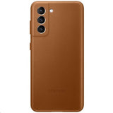 Samsung Original Galaxy S21 Cover i læder, Brun