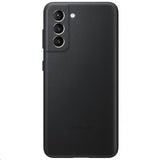 Samsung Original Galaxy S21 Cover i Læder Sort