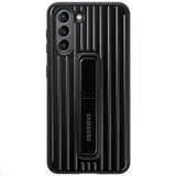 Samsung Original Galaxy S21 Cover Protective Standing Cover Sort