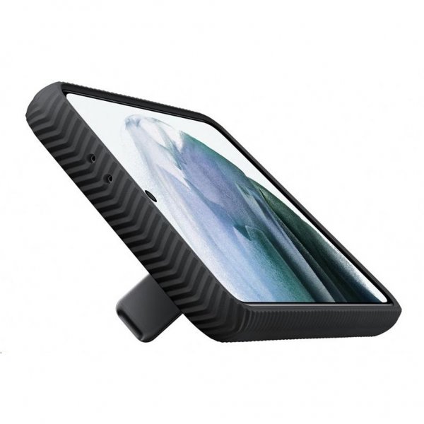 Samsung Original Galaxy S21 Cover Protective Standing Cover Sort