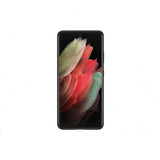 Samsung Original Galaxy S21 Ultra Cover i Læder Sort