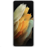 Samsung Original Galaxy S21 Ultra Cover Silikone Cover Lysegrå