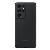 Samsung Original Galaxy S21 Ultra Cover Silikone Sort