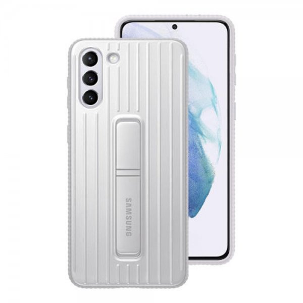 Samsung Original Galaxy S22 Plus Cover Protective Standing Cover Hvid