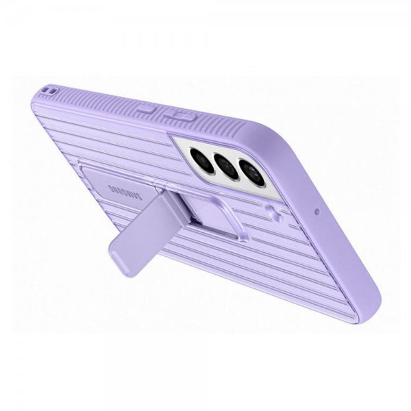 Samsung Original Galaxy S22 Cover Protective Standing Cover Lavender