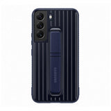 Samsung Original Galaxy S22 Cover Protective Standing Cover Navy