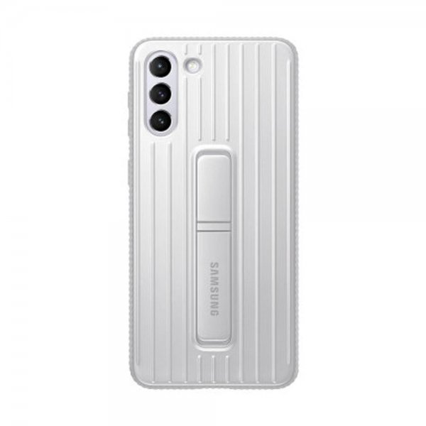 Samsung Original Galaxy S22 Cover Protective Standing Cover Hvid