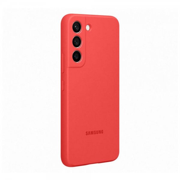 Samsung Original Galaxy S22 Cover Silikone Koral
