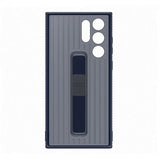 Samsung Original Galaxy S22 Ultra Cover Protective Standing Cover Navy