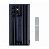 Samsung Original Galaxy S22 Ultra Cover Protective Standing Cover Navy