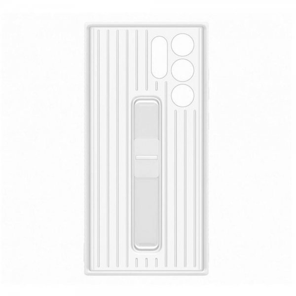 Samsung Original Galaxy S22 Ultra Cover Protective Standing Cover Hvid