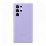 Samsung Original Galaxy S22 Ultra Cover Silikone Lavendel