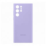 Samsung Original Galaxy S22 Ultra Cover Silikone Lavendel