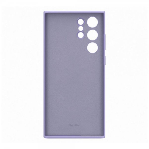 Samsung Original Galaxy S22 Ultra Cover Silikone Lavendel