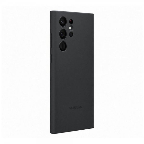 Samsung Original Galaxy S22 Ultra Cover Silikone Sort