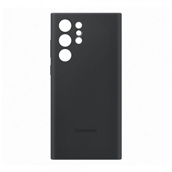 Samsung Original Galaxy S22 Ultra Cover Silikone Sort