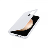 Samsung Original Galaxy S23 FE Cover Smart View Wallet Case Hvid