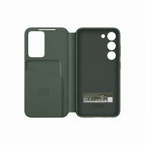 Samsung Original Galaxy S23 Plus Cover Smart View Wallet Case Khaki