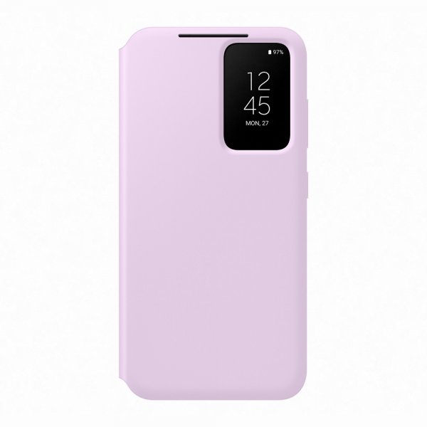 Samsung Original Galaxy S23 Plus Cover Smart View Wallet Case Lavender