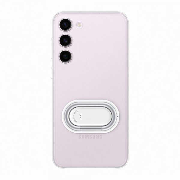 Samsung Original Galaxy S23 Plus Cover Clear Gadget Case Transparent