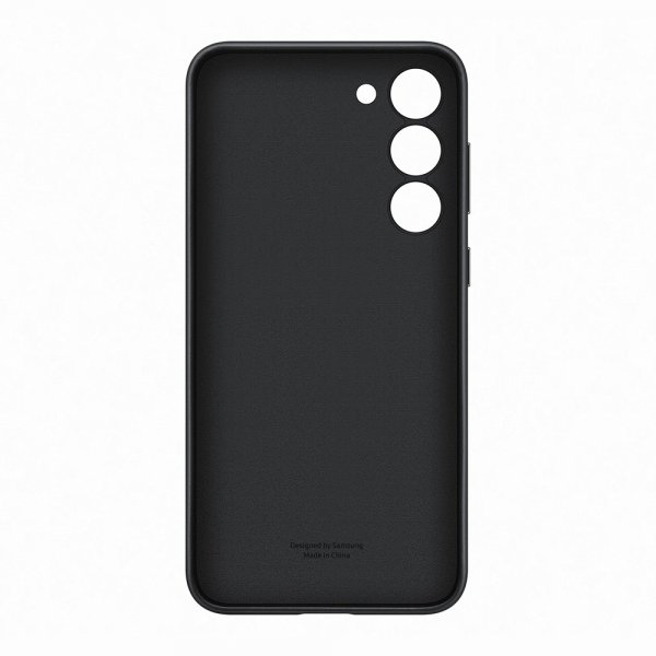 Samsung Original Galaxy S23 Plus Cover Læder Sort