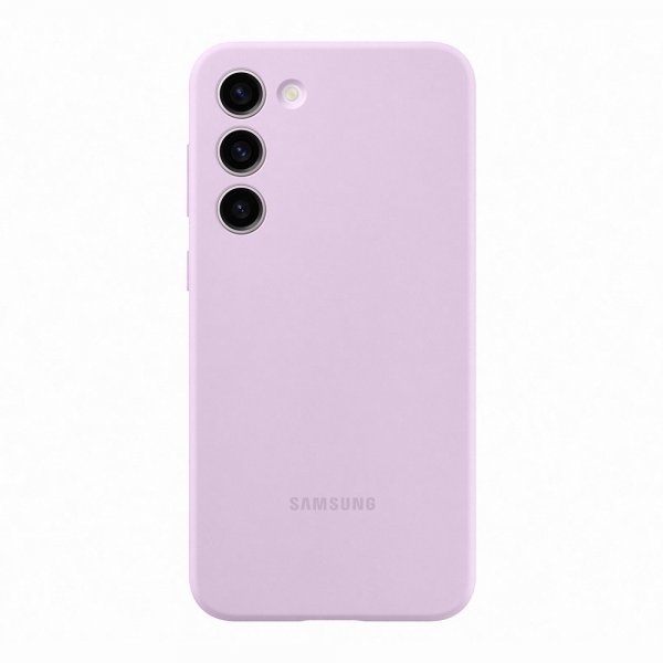 Samsung Original Galaxy S23 Plus Cover Silikone Cover Lavendel