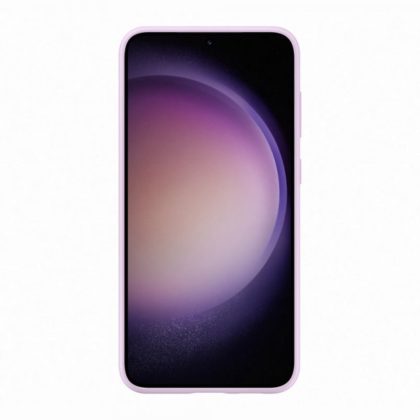 Samsung Original Galaxy S23 Plus Cover Silikone Cover Lavendel