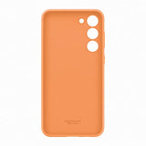 Samsung Original Galaxy S23 Plus Cover Silicone Cover Orange