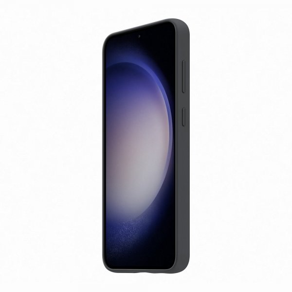 Samsung Original Galaxy S23 Plus Skal Silicone Grip Cover Sort