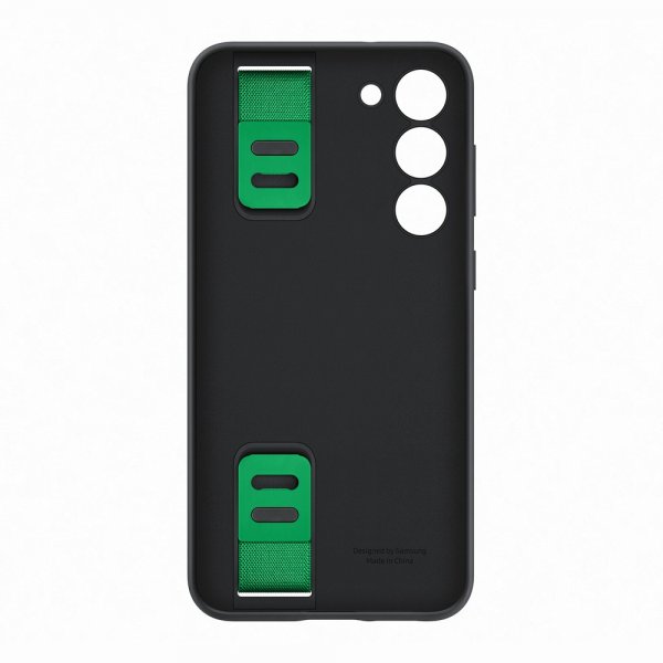 Samsung Original Galaxy S23 Plus Skal Silicone Grip Cover Sort