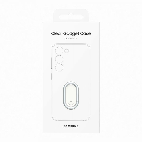 Samsung Original Galaxy S23 Cover Clear Gadget Case Transparent