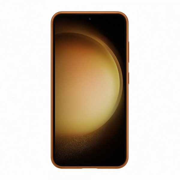 Samsung Original Galaxy S23 Cover i læder, Camel