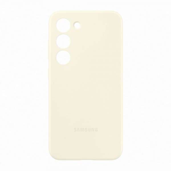 Samsung Original Galaxy S23 Cover Silicone Cover Cotton