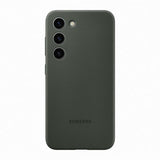 Samsung Original Galaxy S23 Cover Silicone Case Khaki