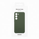 Samsung Original Galaxy S23 Cover Silicone Case Khaki