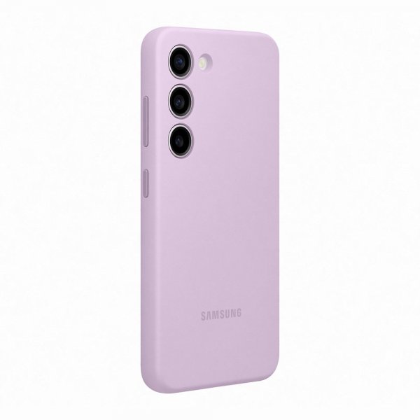 Samsung Original Galaxy S23 Cover Silikone Lavender