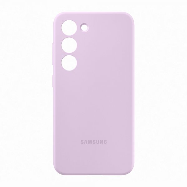 Samsung Original Galaxy S23 Cover Silikone Lavender