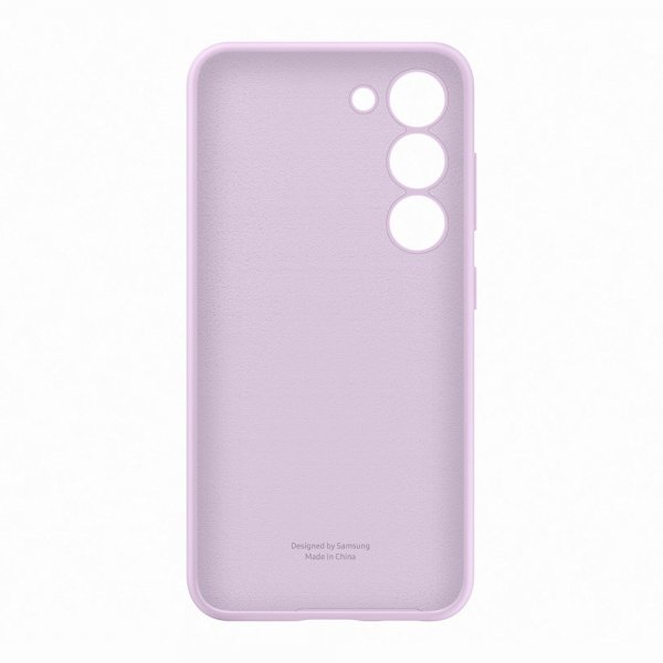 Samsung Original Galaxy S23 Cover Silikone Lavender