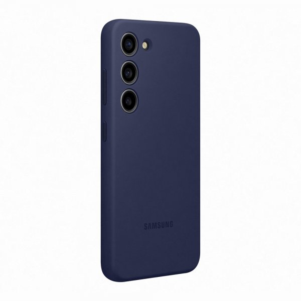 Samsung Original Galaxy S23 Skal Silikone Cover Navy