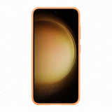 Samsung Original Galaxy S23 Cover Silikone Case Orange