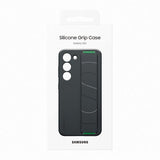 Samsung Original Galaxy S23 Cover Silikone Grip Case Sort